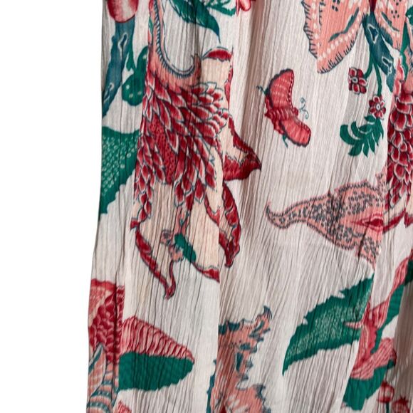 Gaston y Daniela for Women's Secret Pants Women's Small Boho Printed Casual - Picture 4 of 9